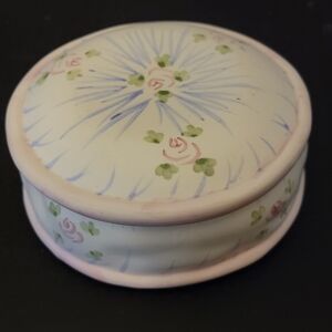 VTG EUC Two's Company Trinket Box c 1980s